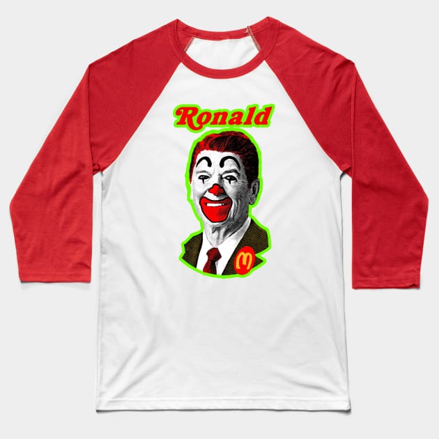 Ronald. Baseball T-Shirt by jonah block